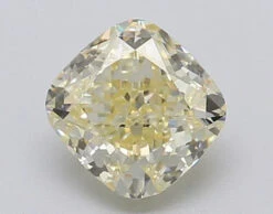 1.04Ct Fancy Yellow VVS2 IGI Certified Cushion Lab Grown Diamond(Diamond 24 610345360)