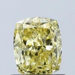 1.02Ct Vivid Yellow VVS2 IGI Certified Cushion Lab Grown Diamond(Diamond 24 678589661)