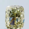 1.01Ct Intense Yellow VS1 IGI Certified Cushion Lab Grown Diamond(Diamond 24 679517363)