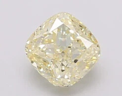 1.04Ct Fancy Yellow VS1 IGI Certified Cushion Lab Grown Diamond(Diamond 24 607397842)