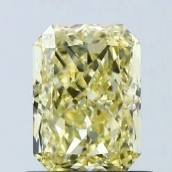 1.06Ct Intense Yellow VVS2 IGI Certified Radiant Lab Grown Diamond(Diamond 24 678508548)