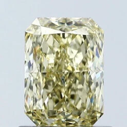 1.06Ct Intense Yellow VVS2 IGI Certified Radiant Lab Grown Diamond(Diamond 24 677508386)