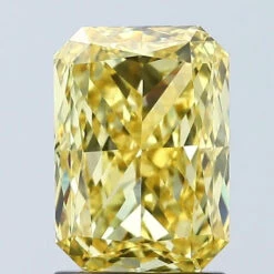 2.05Ct Vivid Yellow VVS2 IGI Certified Radiant Lab Grown Diamond(Diamond 24 675591971)