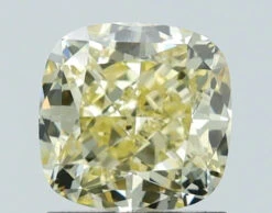 1.49Ct Fancy Yellow VS1 IGI Certified Cushion Lab Grown Diamond(Diamond 24 624426938)