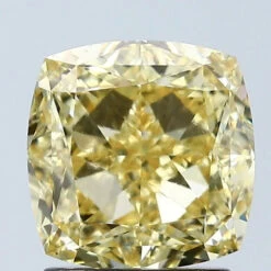 2.29Ct Vivid Yellow VS1 IGI Certified Cushion Lab Grown Diamond(Diamond 24 671489202)