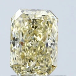 1.04Ct Fancy Yellow VS1 IGI Certified Radiant Lab Grown Diamond(Diamond 24 679512515)