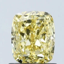 1.06Ct Vivid Yellow VS1 IGI Certified Cushion Lab Grown Diamond(Diamond 24 678506893)