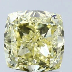 2.29Ct Intense Yellow VS1 IGI Certified Cushion Lab Grown Diamond(Diamond 24 673404413)