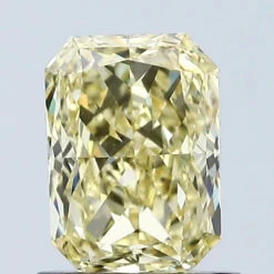 1.01Ct Intense Yellow VS1 IGI Certified Radiant Lab Grown Diamond(Diamond 24 678526093)
