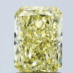 2.09Ct Vivid Yellow VVS2 IGI Certified Radiant Lab Grown Diamond(Diamond 24 678509008)