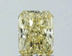1.56Ct Intense Yellow VS1 IGI Certified Radiant Lab Grown Diamond(Diamond 24 624426967)