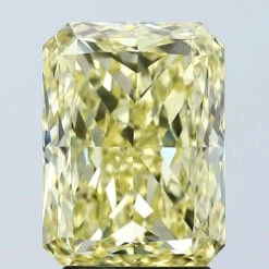 3.06Ct Vivid Yellow VVS2 IGI Certified Radiant Lab Grown Diamond(Diamond 24 671433335)