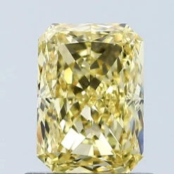 1.03Ct Vivid Yellow VVS2 IGI Certified Radiant Lab Grown Diamond(Diamond 24 678508590)