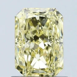 1.06Ct Intense Yellow VVS2 IGI Certified Radiant Lab Grown Diamond(Diamond 24 681513253)