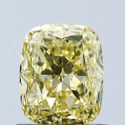 1.04Ct Vivid Yellow VS1 IGI Certified Cushion Lab Grown Diamond(Diamond 24 678589657)