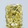 1.03Ct Vivid Yellow VVS2 IGI Certified Radiant Lab Grown Diamond(Diamond 24 678569661)