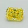 0.58Ct Vivid Yellow VS1 IGI Certified Radiant Lab Grown Diamond(Diamond 24 597374807)