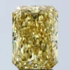 4.04Ct Vivid Yellow VVS2 IGI Certified Radiant Lab Grown Diamond(Diamond 24 678509132)