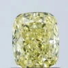 1.03Ct Vivid Yellow VS1 IGI Certified Cushion Lab Grown Diamond(Diamond 24 677508314)