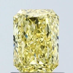 1.05Ct Intense Yellow VVS2 IGI Certified Radiant Lab Grown Diamond(Diamond 24 675590450)