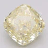 3.52Ct Intense Yellow VS1 IGI Certified Cushion Lab Grown Diamond(Diamond 24 595380950)