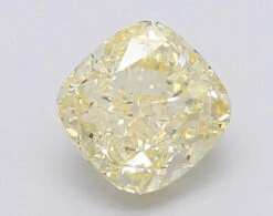 2.49Ct Intense Yellow VS1 IGI Certified Cushion Lab Grown Diamond(Diamond 24 595381205)