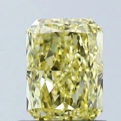 1.04Ct Vivid Yellow VS1 IGI Certified Radiant Lab Grown Diamond(Diamond 24 678506896)