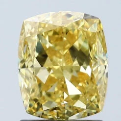 2.04Ct Vivid Yellow VS1 IGI Certified Cushion Lab Grown Diamond(Diamond 24 675592293)