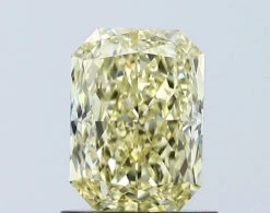 1.09Ct Intense Yellow VVS2 IGI Certified Radiant Lab Grown Diamond(Diamond 24 671438856)