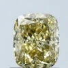 1.05Ct Intense Yellow VVS2 IGI Certified Cushion Lab Grown Diamond(Diamond 24 678569632)
