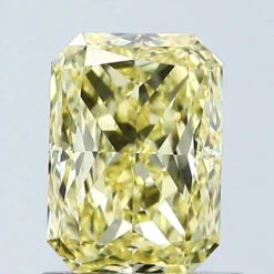 1.08Ct Vivid Yellow VVS2 IGI Certified Radiant Lab Grown Diamond(Diamond 24 678508535)