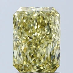 2.03Ct Vivid Yellow VVS2 IGI Certified Radiant Lab Grown Diamond(Diamond 24 678509034)
