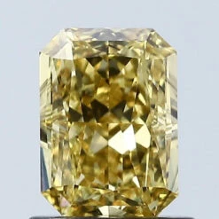 1.03Ct Vivid Yellow SI1 IGI Certified Radiant Lab Grown Diamond(Diamond 24 678569659)