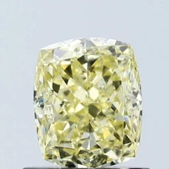 1.03Ct Intense Yellow VS1 IGI Certified Cushion Lab Grown Diamond(Diamond 24 677508405)
