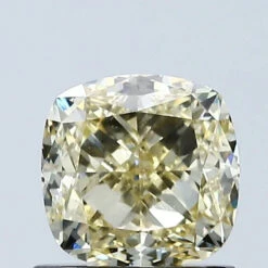 1.07Ct Fancy Yellow VS1 IGI Certified Cushion Lab Grown Diamond(Diamond 24 679511900)