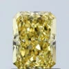 1.07Ct Vivid Yellow VS2 IGI Certified Radiant Lab Grown Diamond(Diamond 24 678569633)