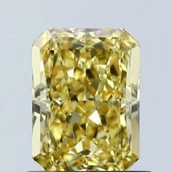 1.07Ct Vivid Yellow VS2 IGI Certified Radiant Lab Grown Diamond(Diamond 24 678569633)