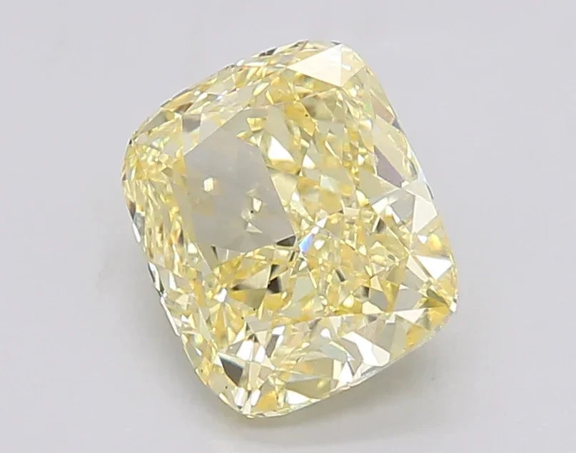 2.1Ct Intense Yellow VS2 IGI Certified Cushion Lab Grown Diamond(Diamond 24 595381225) 3 2.1Ct Intense Yellow VS2 IGI Certified Cushion Lab Grown Diamond(Diamond 24 595381225)