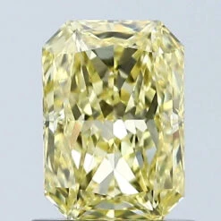 1.05Ct Vivid Yellow VS1 IGI Certified Radiant Lab Grown Diamond(Diamond 24 681513259)