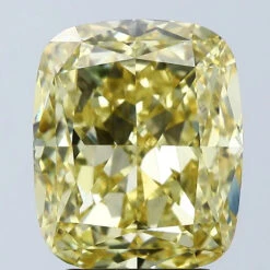 4.07Ct Vivid Yellow VVS2 IGI Certified Cushion Lab Grown Diamond(Diamond 24 678509134)