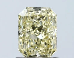 1.11Ct Fancy Yellow VS2 IGI Certified Radiant Lab Grown Diamond(Diamond 24 671433052)