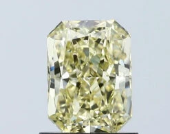 1.04Ct Intense Yellow VS1 IGI Certified Radiant Lab Grown Diamond(Diamond 24 671438859)
