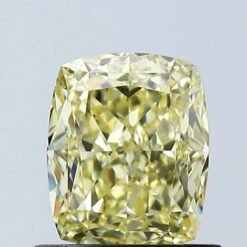 1.02Ct Intense Yellow VS1 IGI Certified Cushion Lab Grown Diamond(Diamond 24 678569693)