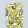 1.06Ct Vivid Yellow VS2 IGI Certified Radiant Lab Grown Diamond(Diamond 24 678506895)
