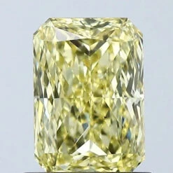 1.06Ct Vivid Yellow VS2 IGI Certified Radiant Lab Grown Diamond(Diamond 24 678506895)