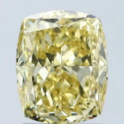 2.06Ct Vivid Yellow VS1 IGI Certified Cushion Lab Grown Diamond(Diamond 24 678526091)