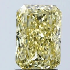 2.06Ct Intense Yellow VVS2 IGI Certified Radiant Lab Grown Diamond(Diamond 24 679512185)