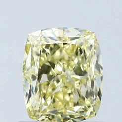 1.05Ct Intense Yellow VS1 IGI Certified Cushion Lab Grown Diamond(Diamond 24 678506932)