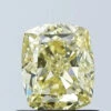 1.04Ct Intense Yellow VVS2 IGI Certified Cushion Lab Grown Diamond(Diamond 24 678509029)