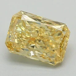 1.17Ct Intense Yellow VS1 IGI Certified Radiant Lab Grown Diamond(Diamond 24 597375160)